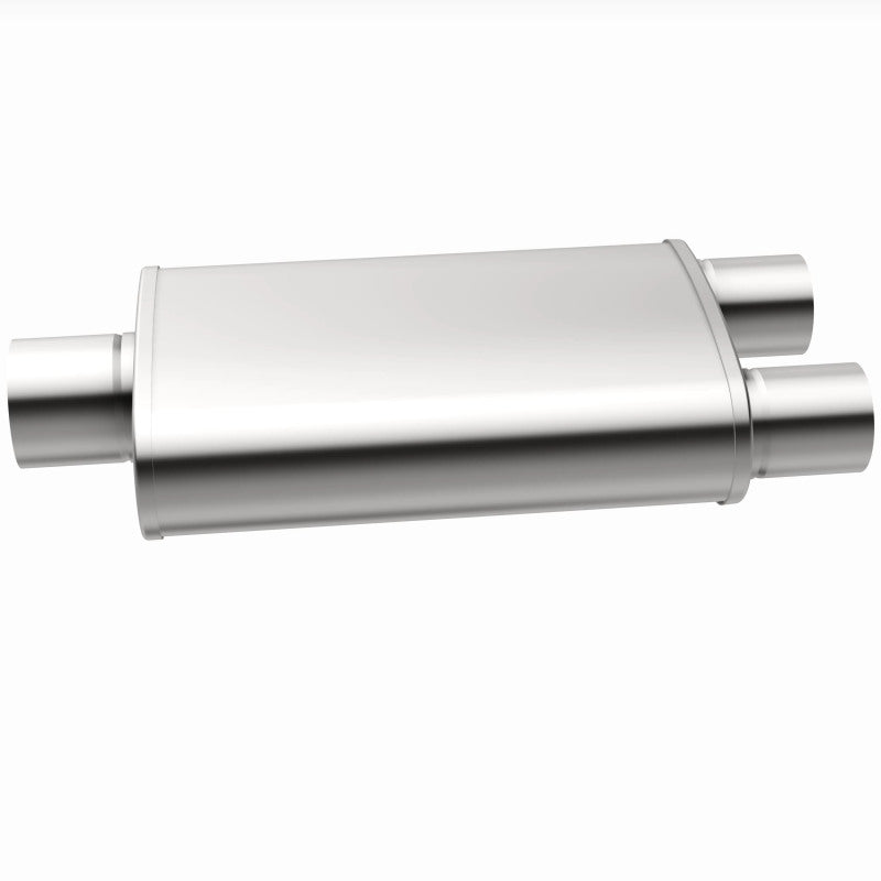 MagnaFlow Performance Muffler 4X9 SS Trb 18 3/2.5 - Various Chevy, Dodge, Ford, GMC