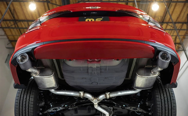Magnaflow Cat-Back Exhaust System for 2022-2024 Honda Civic EX 1.5L Sedan with Performance Mufflers and Carbon Fiber Tips - OneFastShop