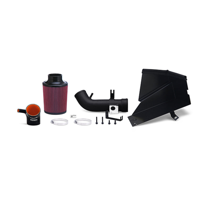 Mishimoto Performance Air Intake with Heat Shield - Wrinkle Black for 06-11 Honda Civic Si - OneFastShop