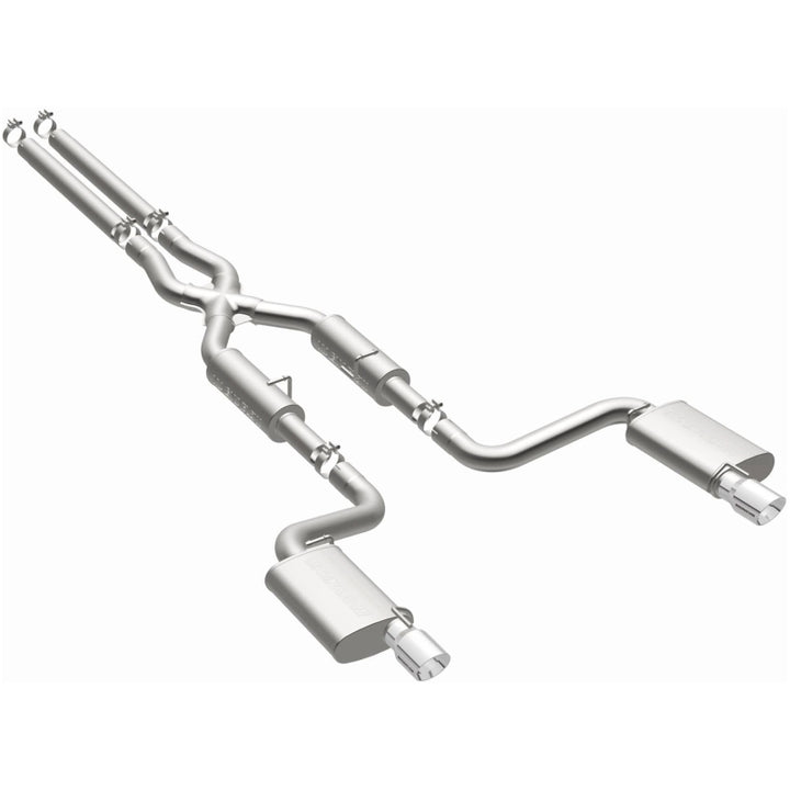 MagnaFlow Stainless Cat-Back Performance Exhaust for 11-12 Dodge Charger SRT-8 Hemi - OneFastShop