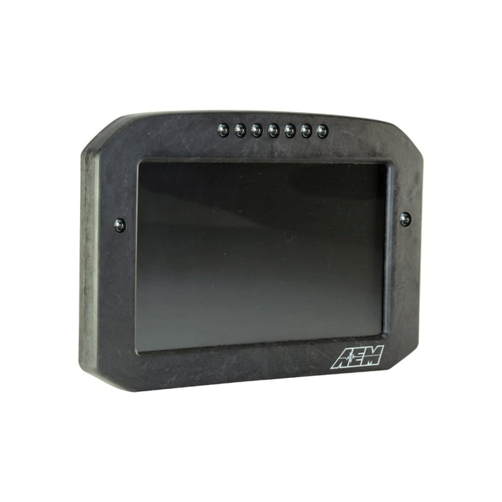 AEM CD-7LG Carbon Logging Digital Dash Display W/ Internal 20Hz GPS & Antenna