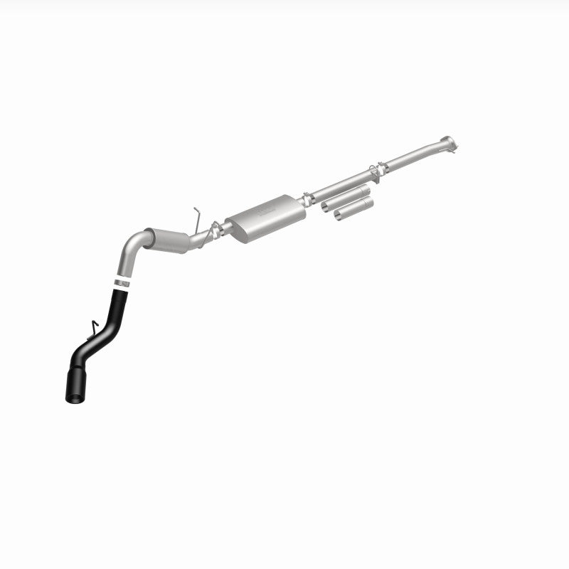Magnaflow Cat-Back Exhaust 4in Single Rear Exit w/Black Tips for 2011-2019 GM 2500/3500 6.0L Silverado/Sierra - OneFastShop