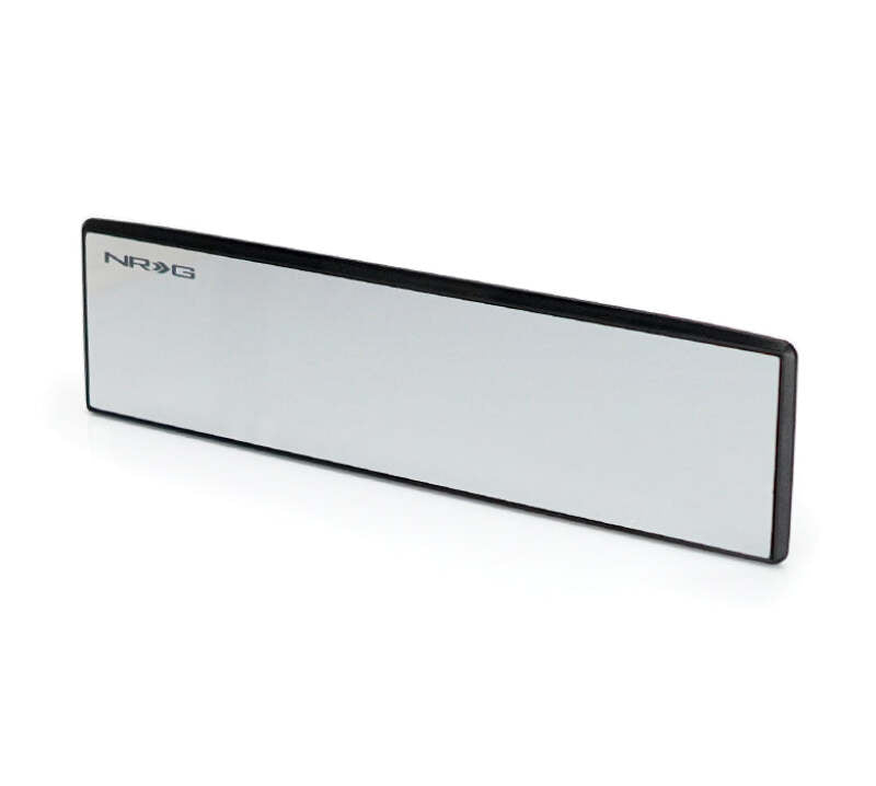 NRG Innovations 270mm Wide Panorama Clip-on Rearview Mirror - Flat - White Tint, image 2