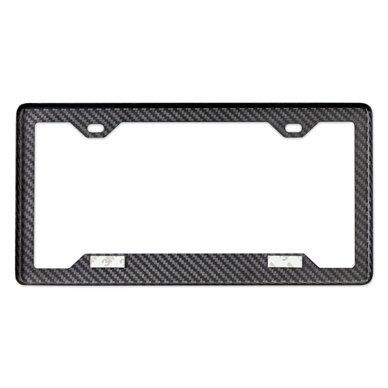 Seibon Carbon Fiber 3K Twill License Plate Frame Matte - OneFastShop
