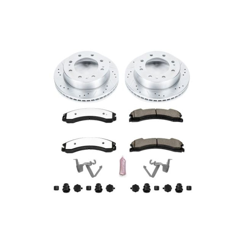 Power Stop 12-20 GMC Sierra 3500 HD Front Z36 Truck and Tow Brake Kit
