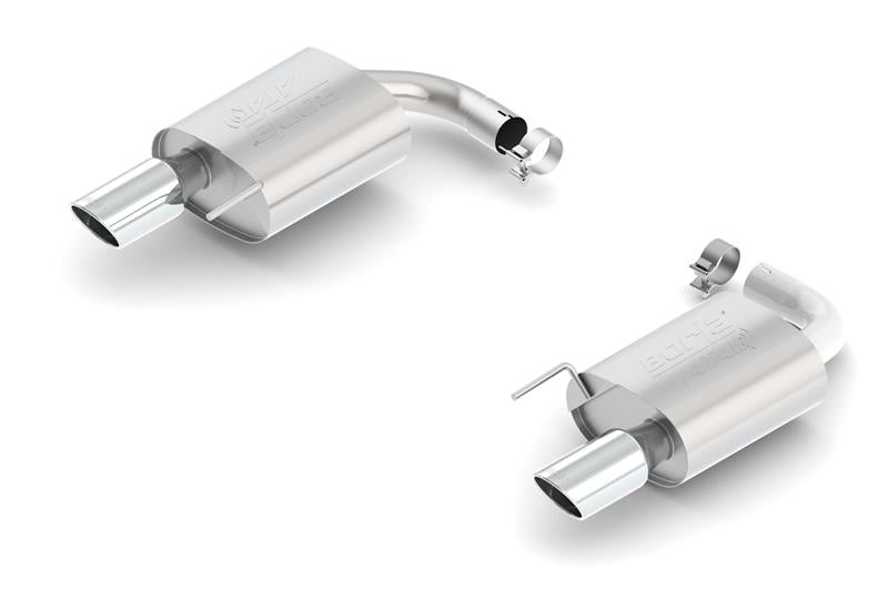 Borla ATAK Rear Section Exhaust - Ford Mustang 2015-2017 - Chrome Tips