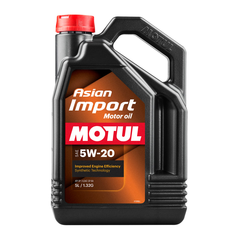 Motul Asian Import Motor Oil 5w-20 4x5L Motul Asian Import Motor Oil 5w-20 4x5L