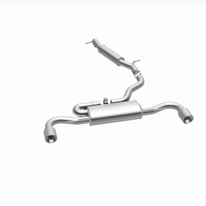 MagnaFlow SYS Cat-Back Exhaust for 2008–2009 Audi TT Quattro 3.2L Comp