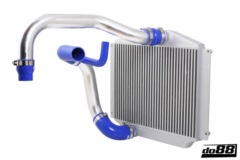 do88 BigPack 63mm Throttle Intercooler Kit - Volvo P80 (850/S70/V70) 1994-1998 - Black Hoses