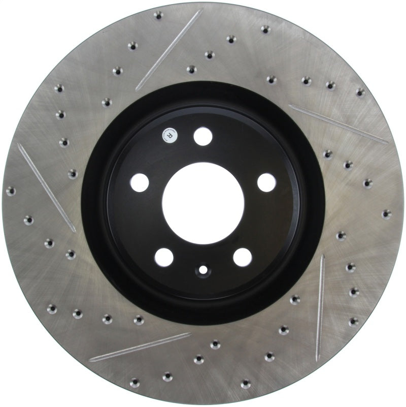 StopTech Slotted & Drilled Sport Brake Rotor for Audi A6 A7 A8 2012-2019 - OneFastShop