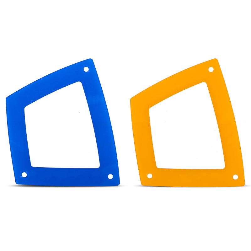 Air Intake Lid Kit Blue Yellow Direct Fit 2021 Ford Bronco - OneFastShop