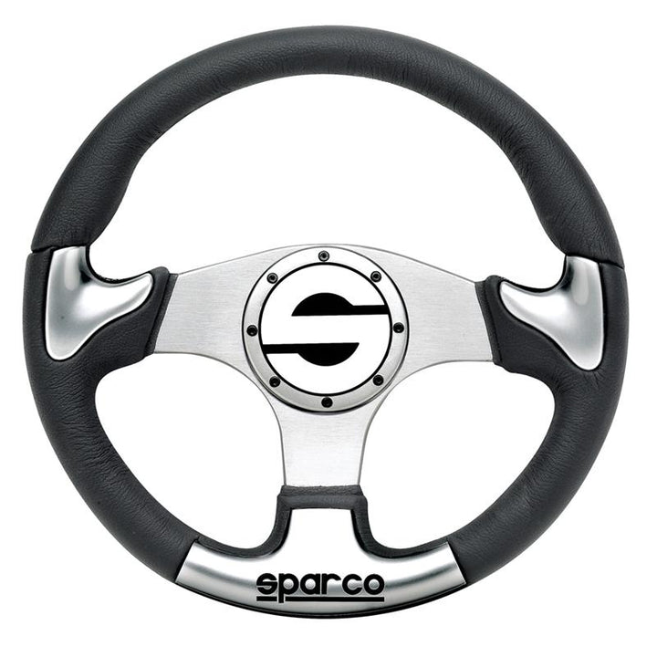 Sparco P 222 Steering Wheel Black Racing Edition (222)