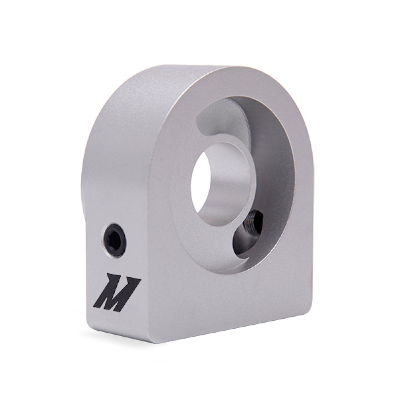 Mishimoto Oil Sandwich Plate Lightweight High Flow 6061 Aluminum With Two 1/8 Inch NPT Ports Compatible With M22 Bolts - OneFastShop