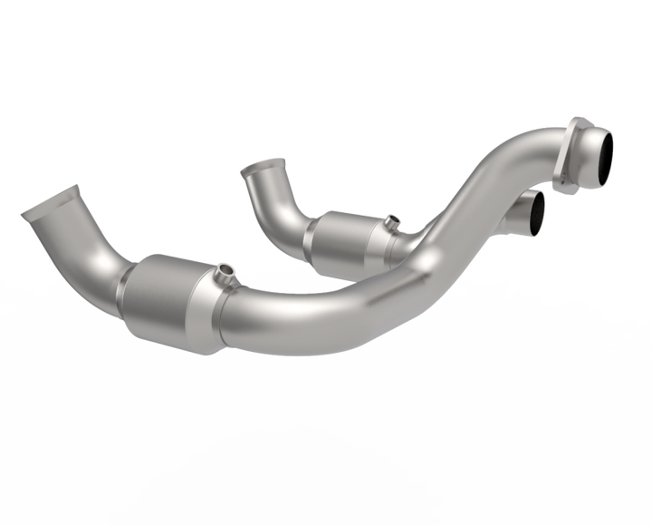 Kooks 20-22 Ford F250 7.3L V8 / Ford F350 7.3L V8 1-7/8in x 3in SS Headers w/ Green Catted Conn