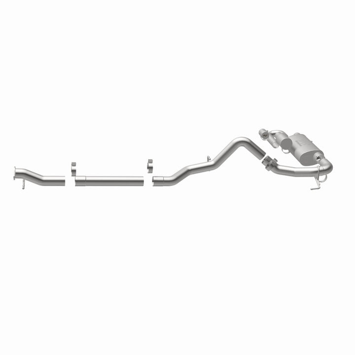 MagnaFlow Overland Series Cat-Back Exhaust for 2021 Ford Bronco - Single Straight Driver Exit - OneFastShop