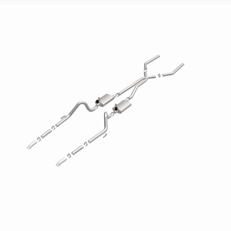 MagnaFlow Street Series Crossmember-Back Exhaust System 2.5inch - 64-66 Ford Mustang