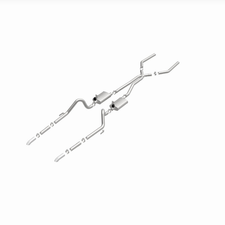 MagnaFlow Street Series Crossmember-Back Exhaust System 2.5inch - 64-66 Ford Mustang