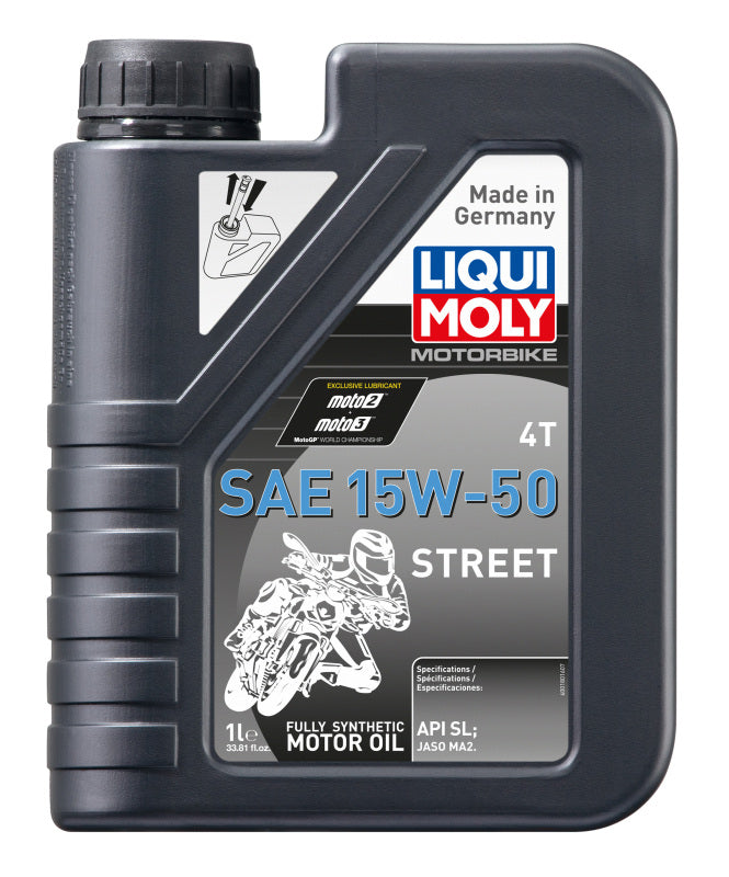 LIQUI MOLY 1L Motorbike 4T SAE 15W50 Street