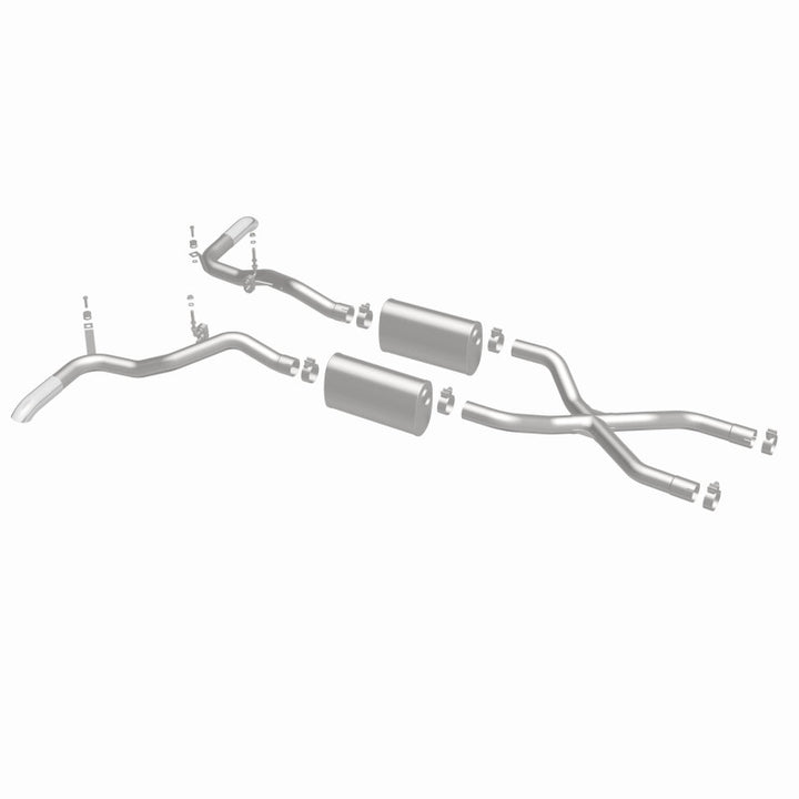 MagnaFlow Cat-Back Exhaust System for 66-67 Ford Bronco 4.7L - OneFastShop
