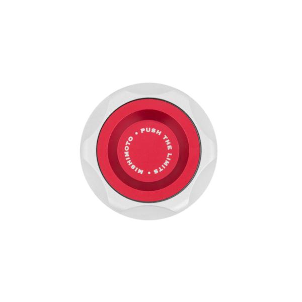 Mishimoto Oil Filler Cap - Honda - Red