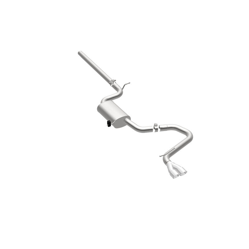Magnaflow Cat-Back Exhaust System 2015 Volkswagen Golf 1.8L Dual Driver Side Exit 2.5in Polished Tips - OneFastShop