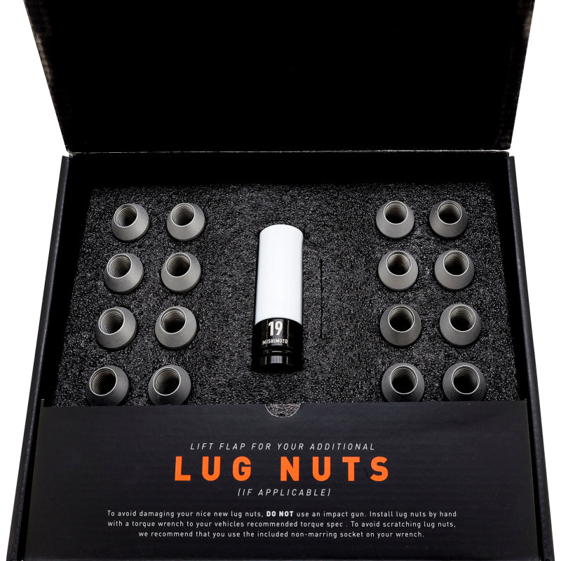 Mishimoto Steel Locking Lug Nuts M14x1.5 20pc Set - Silver, image 3