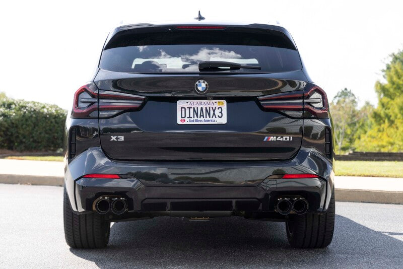 Dinan Valved Cat-Back Exhaust - BMW X3 M40i / X4 M40i (G01/G02) 2018-2025 - Black Tips, image 4