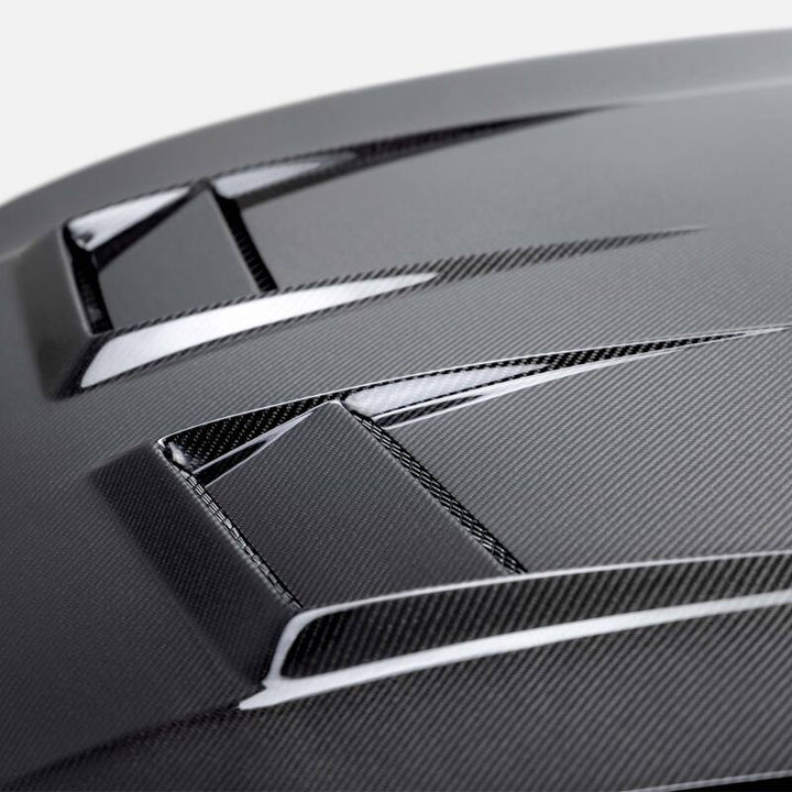Seibon DV-Style Carbon Fiber Hood for 2022-2023 Volkswagen Golf GTI/R