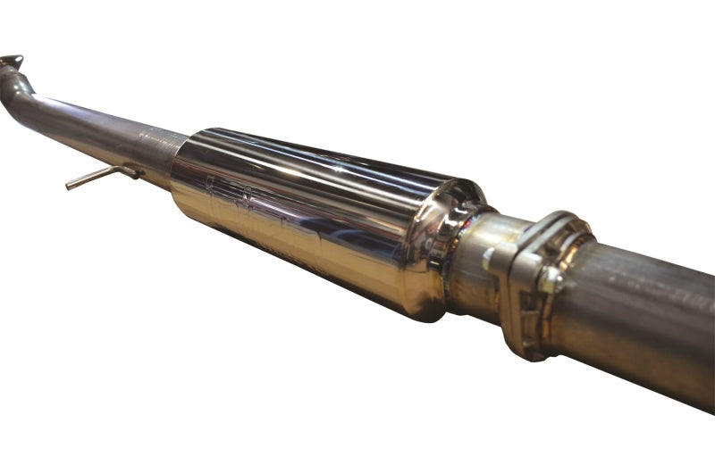 Injen Cat-Back Exhaust System with Dual Burnt Titanium Tips for 16-20 Honda Civic 1.5L Turbo Sedan - OneFastShop