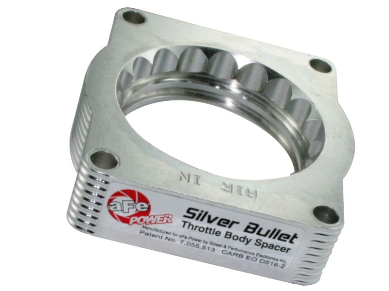 AFe Throttle Body Spacer Silver Bullet for Ford F-150 04-10 V8-5.4L - OneFastShop