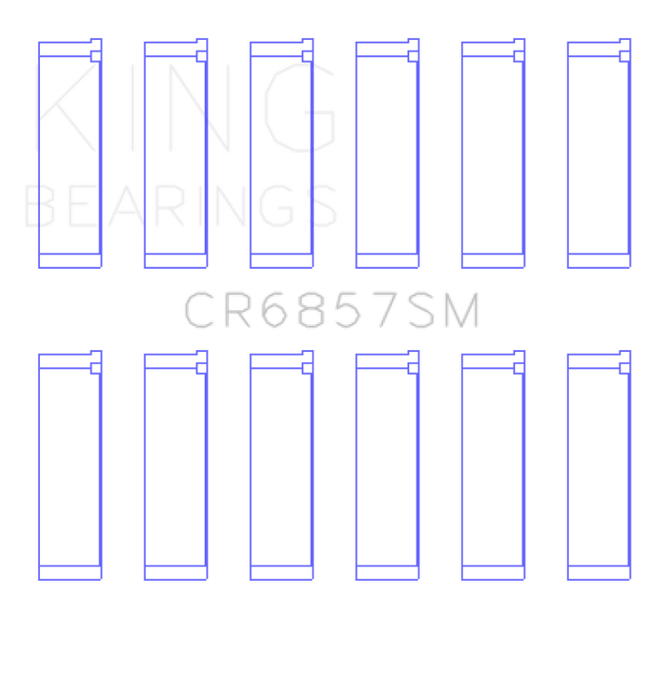 King Chrysler Pentastar 3.6L ERB V6 (Size STD) Connecting Rod Bearing Set