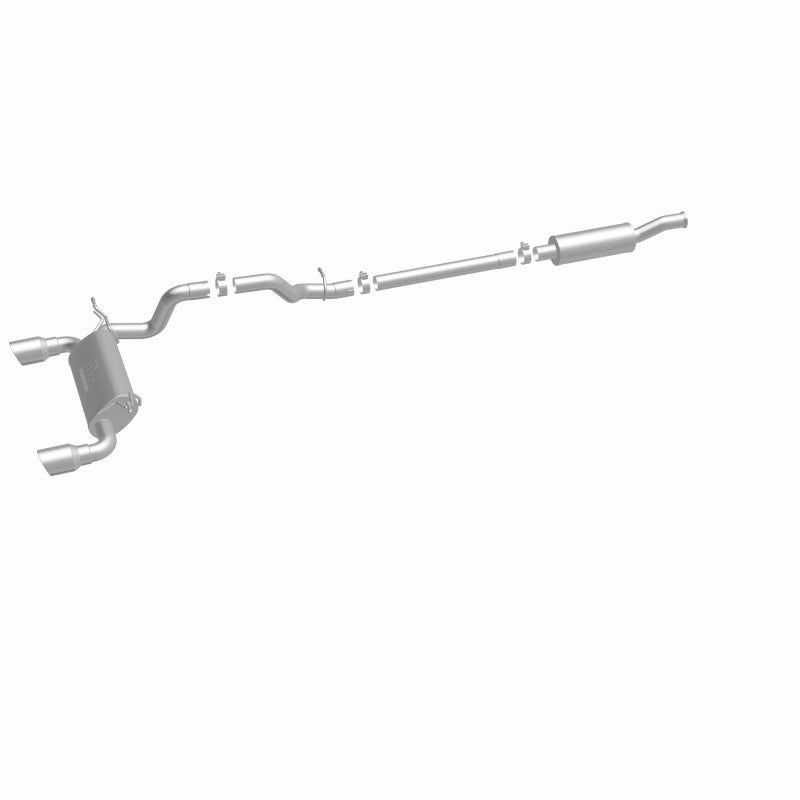 MagnaFlow 2018+ Jeep Wrangler 3.6L 409 SS Dual Split Rear Exit Polished Tips Cat-Back Exhaust - OneFastShop