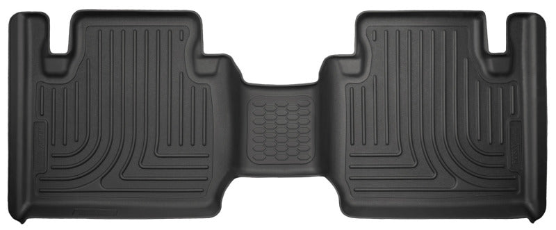 Husky Liners WeatherBeater Black Floor Liners for 12-15 Toyota Tacoma Extended Cab Second Row - OneFastShop
