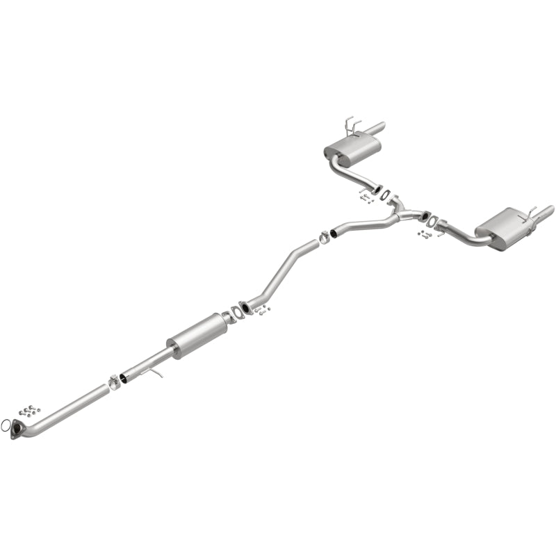 BRExhaust Direct-Fit Replacement Exhaust System for 2016–2021 Honda Civic 1.5L