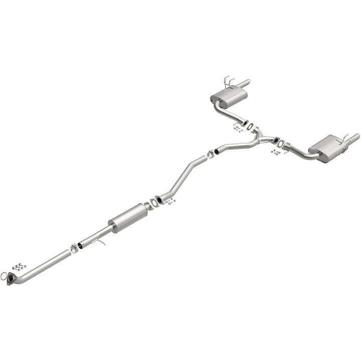 BRExhaust Direct-Fit Replacement Exhaust System for 2016–2021 Honda Civic 1.5L