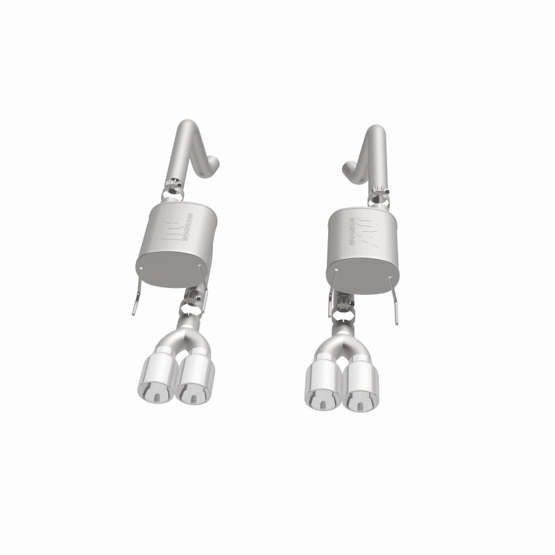 Magnaflow Axle-Back Exhaust System for 2005-2008 C6 Corvette - OneFastShop