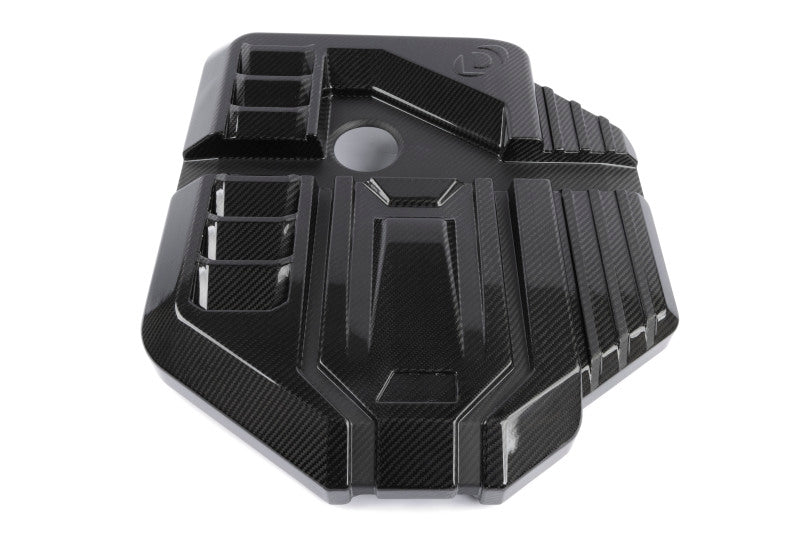 Dinan Carbon Fiber Engine Cover BMW M2/M3/M4 S58 2021-2026 - Gloss Twill with Matte Accents, image 4