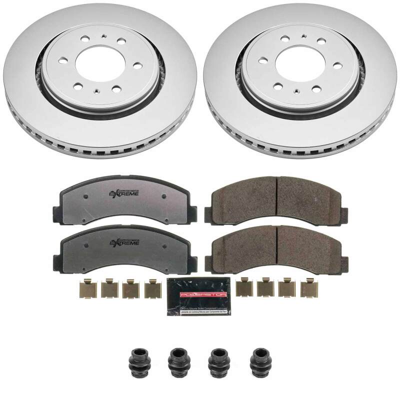 PowerStop Z36 Front Coated Brake Kit - Ford F-150 / Expedition / Lincoln Navigator 2010-2021