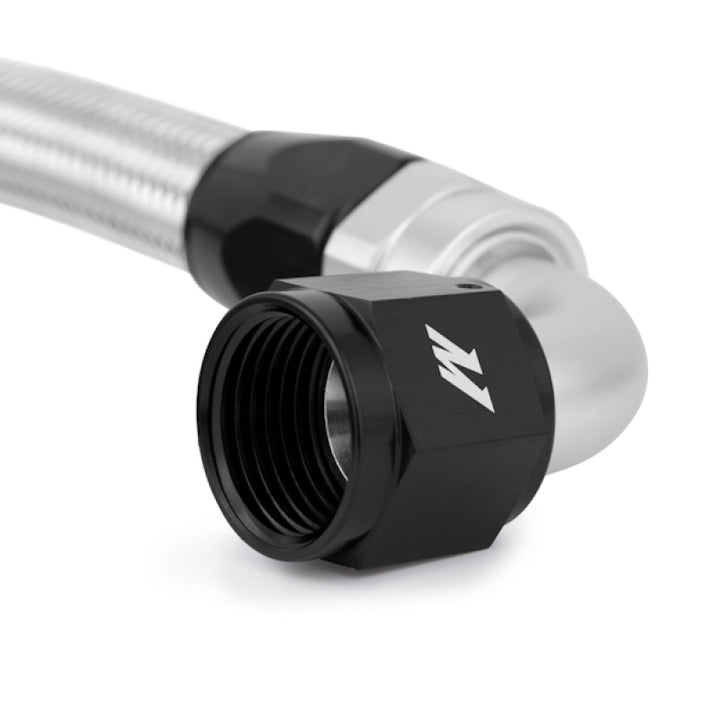 Mishimoto Stainless Steel Braided Hose with -10AN Fittings - 4 Ft - OneFastShop