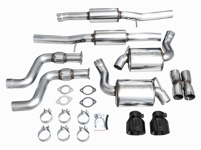AWE Touring Edition Catback Exhaust System with Diamond Black Tips for 2023 Nissan Z RZ34 RWD