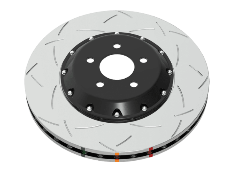 DBA 5000 Series 2-Piece T3 Slotted Front Brake Rotor with M6 Nuts for 2021 Dodge Challenger Hellcat and R T Sc