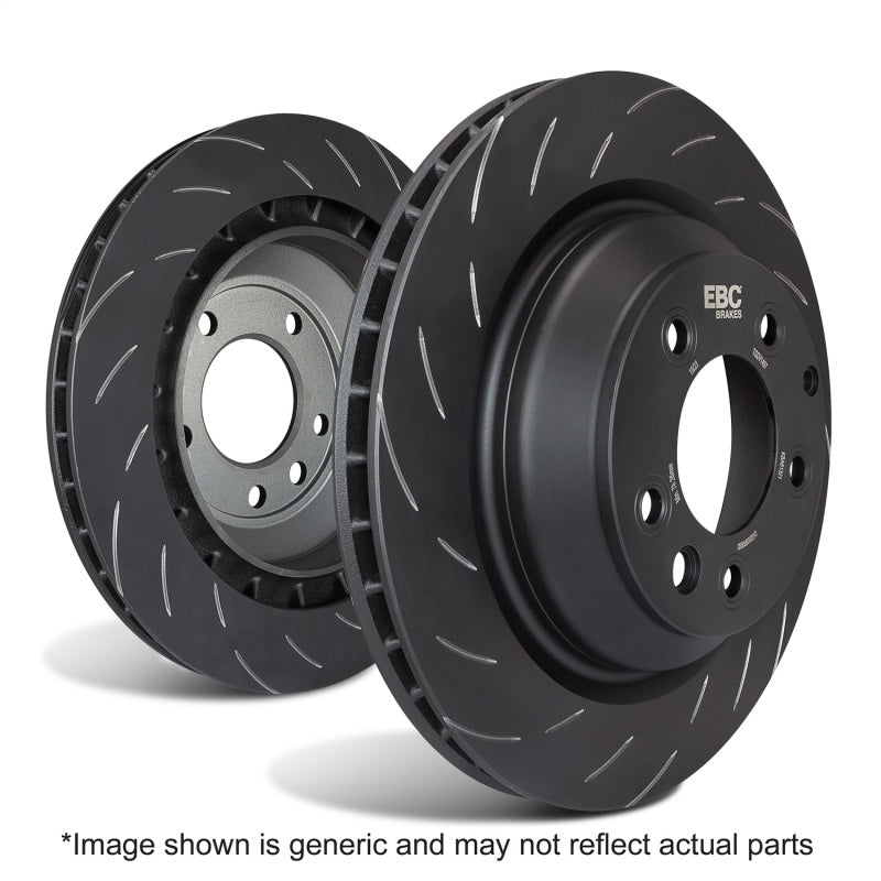 EBC SG Series Swept-Groove Rear Rotors - Jeep Grand Cherokee SRT, Dodge Durango SRT (350mm Pair)