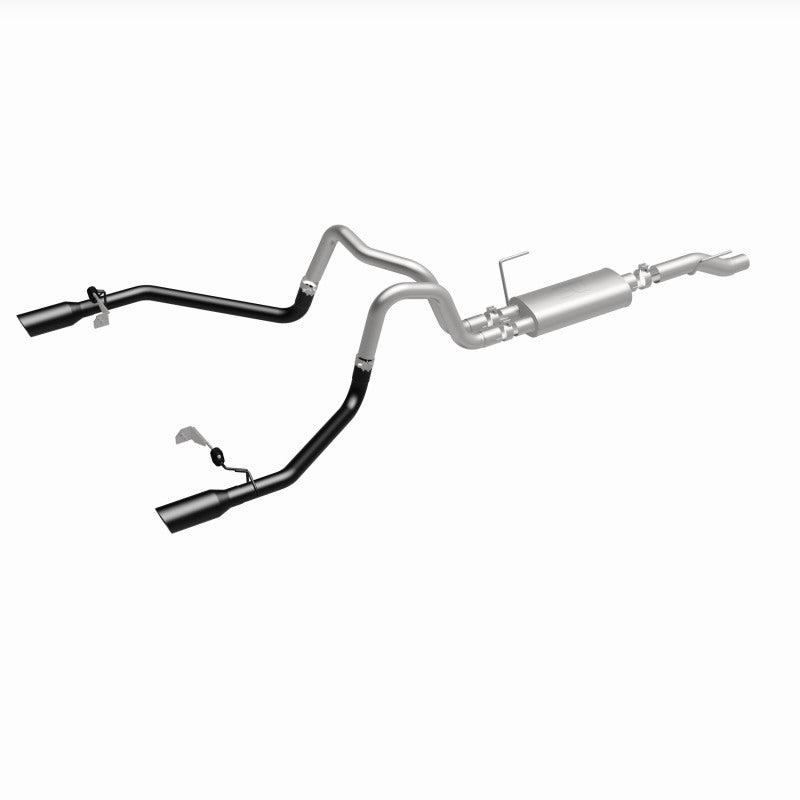 Magnaflow Street Series Cat-Back Exhaust System - Dual-Split Rear Exit for 2021-2023 Ford F-150 - OneFastShop