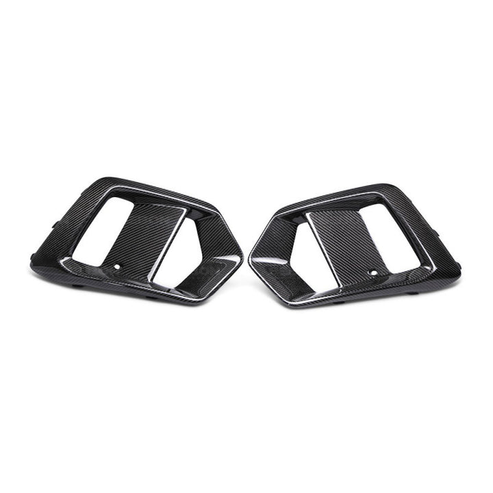 Seibon Carbon Fiber Fog Light Surrounds for 16-18 Ford Focus RS