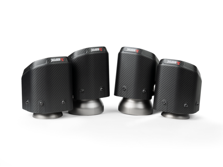 Akrapovic Hexagonal Carbon Fiber Tail Pipe Set for 2024+ BMW M5 (G90, G99) - OneFastShop