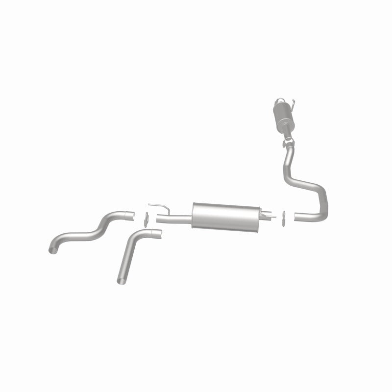 MagnaFlow BRE Exhaust Kit Complete Direct Fit Replacement for 1985–1993 Volvo 244 245 240 2.3L - OneFastShop