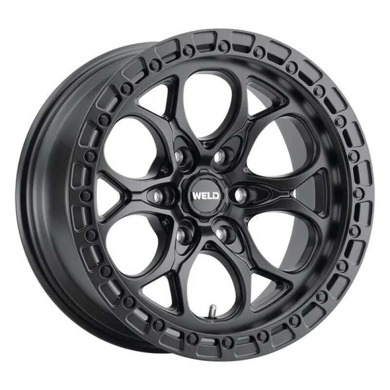 Weld Ledge 6 Cast Wheel 17x9 - 6x135 ET-12 Satin Black