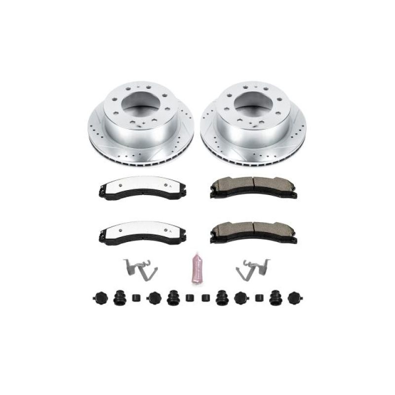 Power Stop 15-20 GMC Sierra 2500 HD Rear Z36 Truck and Tow Brake Kit