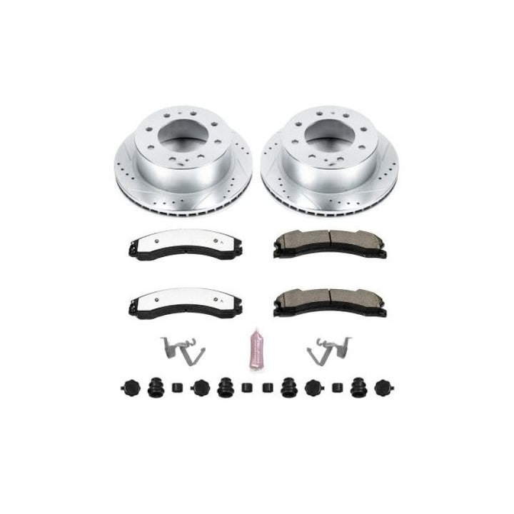 Power Stop 15-20 GMC Sierra 2500 HD Rear Z36 Truck and Tow Brake Kit
