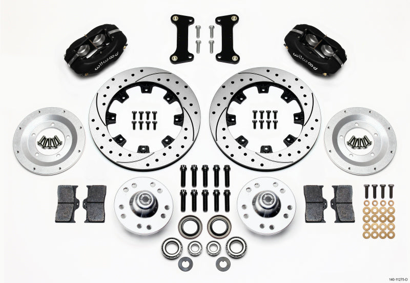 Wilwood Forged Dynalite Front Kit 12.19in Drilled for 82-92 Camaro Firebird